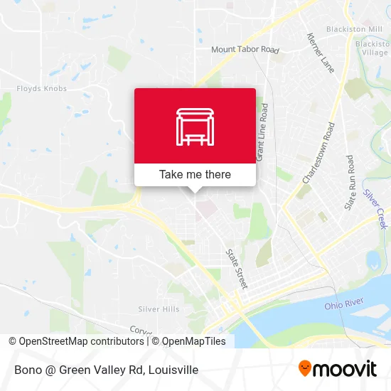 Bono @ Green Valley Rd map