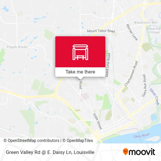 Green Valley Rd @ E. Daisy Ln map