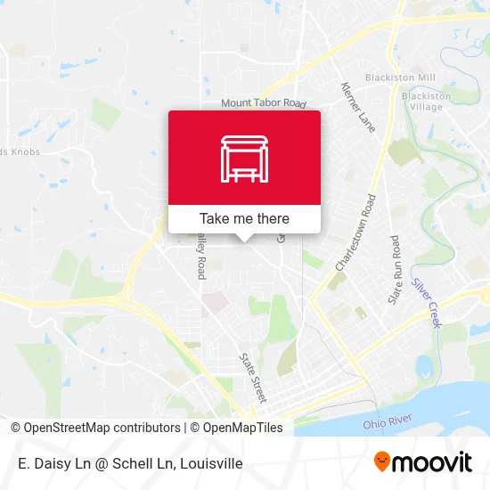 E. Daisy Ln @ Schell Ln map