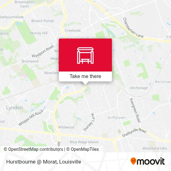 Hurstbourne @ Morat map