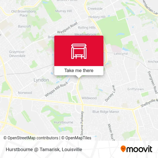 Hurstbourne @ Tamarisk map