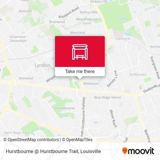 Hurstbourne @ Hurstbourne Trail map