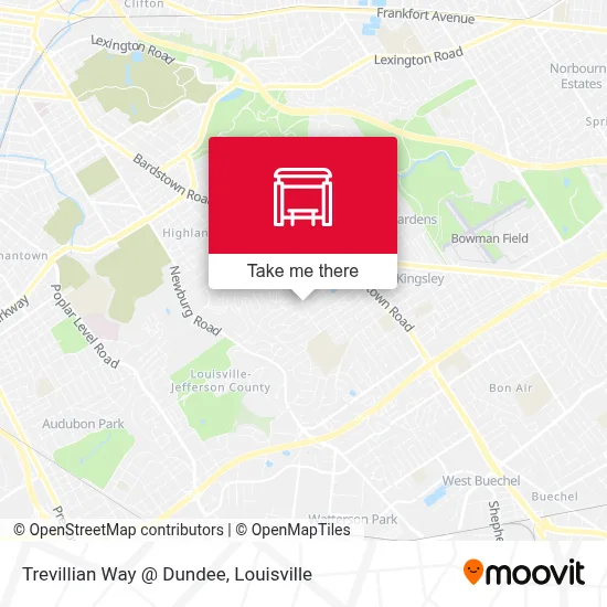 Trevillian Way @ Dundee map
