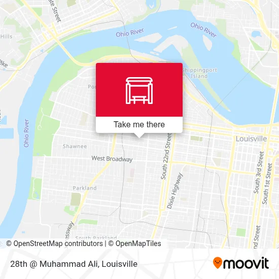 28th @ Muhammad Ali map