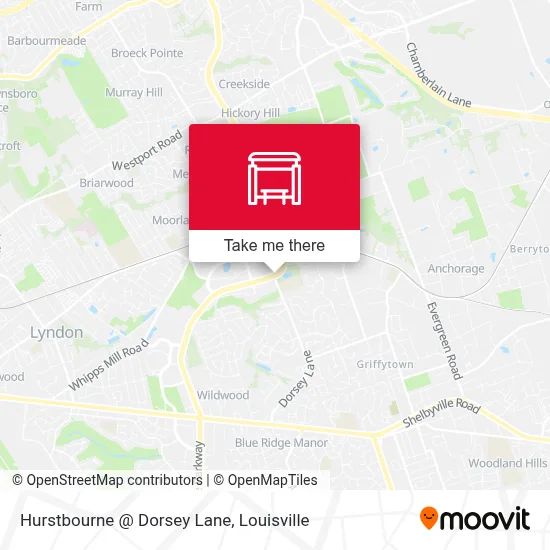 Hurstbourne @ Dorsey Lane map