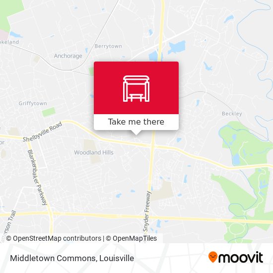 Middletown Commons map