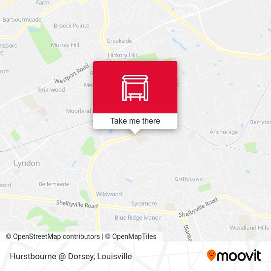 Hurstbourne @ Dorsey map