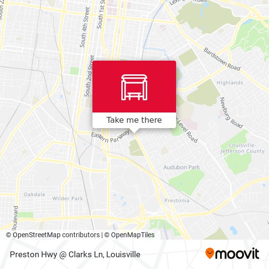 Mapa de Preston Hwy @ Clarks Ln
