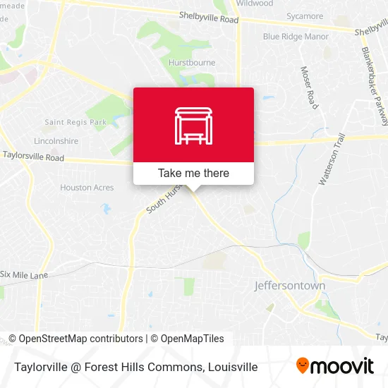 Taylorville @ Forest Hills Commons map