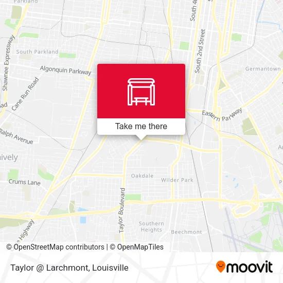 Taylor @ Larchmont map