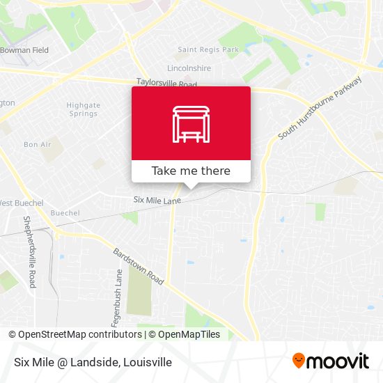 Mapa de Six Mile @ Landside