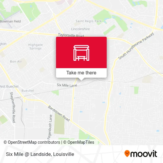 Six Mile @ Landside map