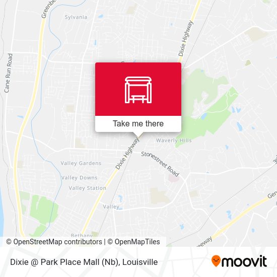 Dixie @ Park Place Mall (Nb) map