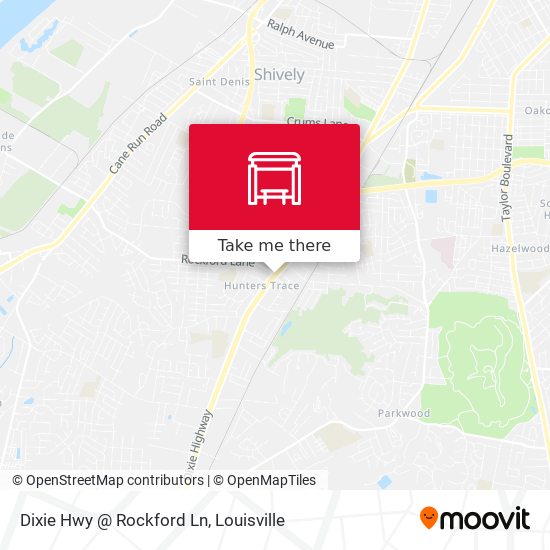 Dixie Hwy @ Rockford Ln map