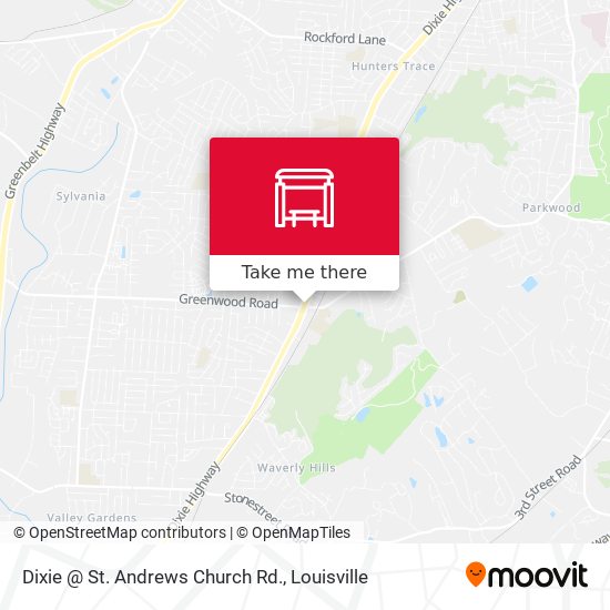 Mapa de Dixie @ St. Andrews Church Rd.