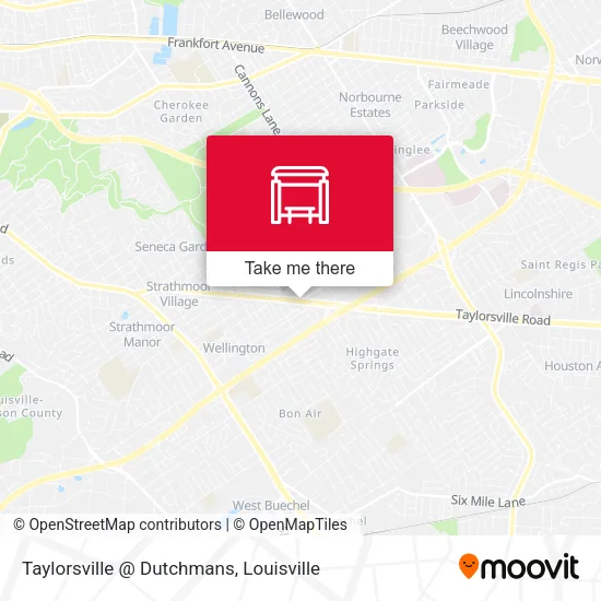 Taylorsville @ Dutchmans map