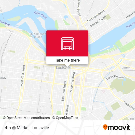 4th @ Market map