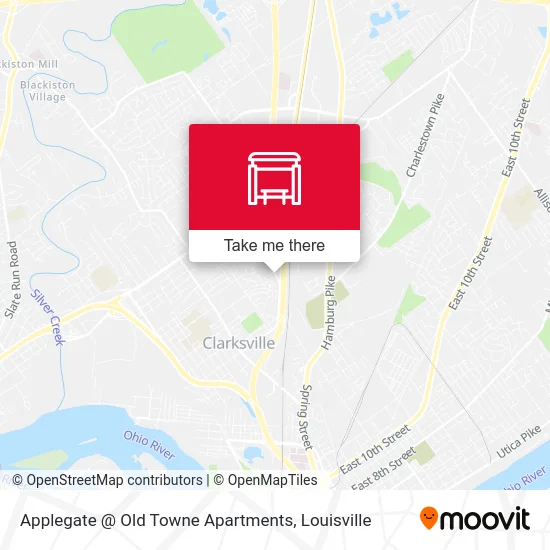 Applegate @ Old Towne Apartments map