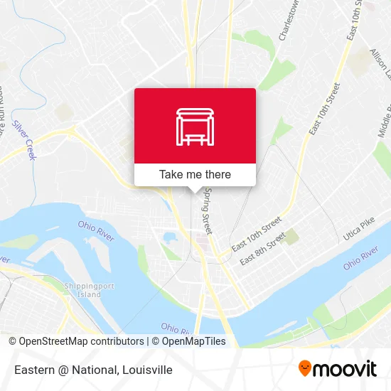 Eastern @ National map