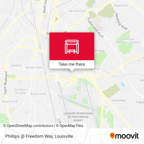 Phillips @ Freedom Way map