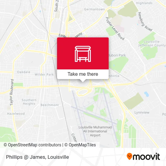 Phillips @ James map