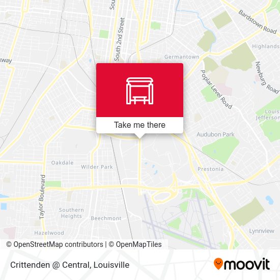 Mapa de Crittenden @ Central