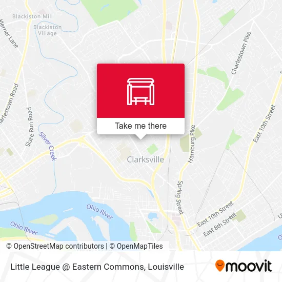 Little League @ Eastern Commons map