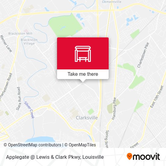 Applegate @ Lewis & Clark Pkwy map