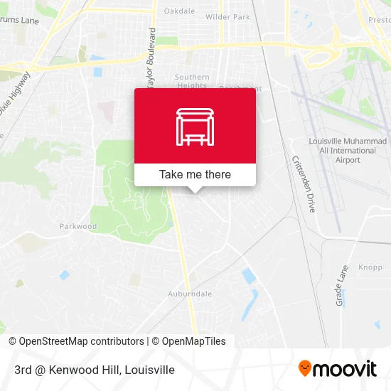 3rd @ Kenwood Hill map