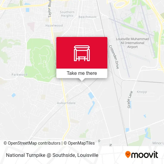 National Turnpike @ Southside map