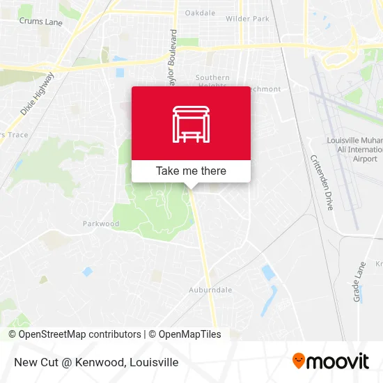 New Cut @ Kenwood map