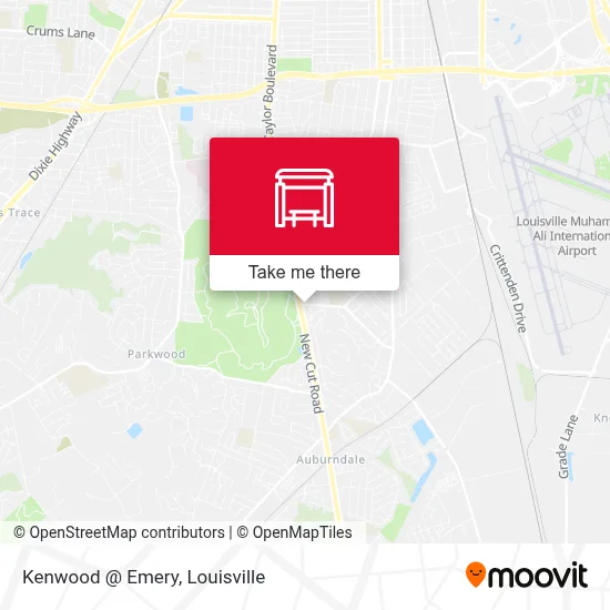 Kenwood @ Emery map