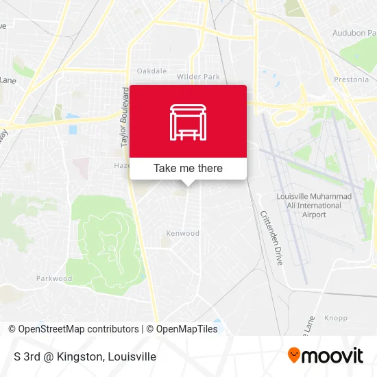 S 3rd @ Kingston map