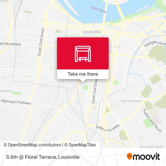 S 6th @ Floral Terrace map
