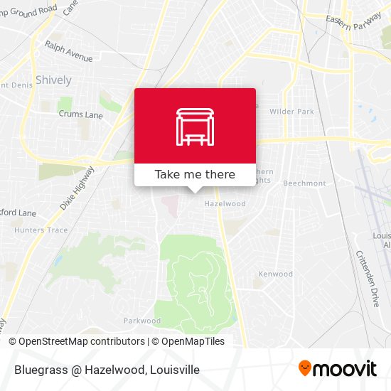 Mapa de Bluegrass @ Hazelwood