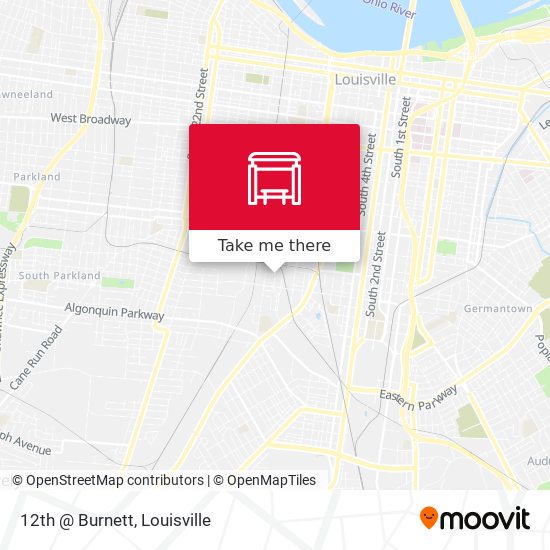 Mapa de 12th @ Burnett