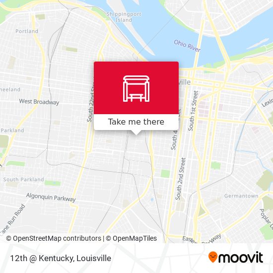 Mapa de 12th @ Kentucky
