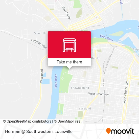 Herman @ Southwestern map