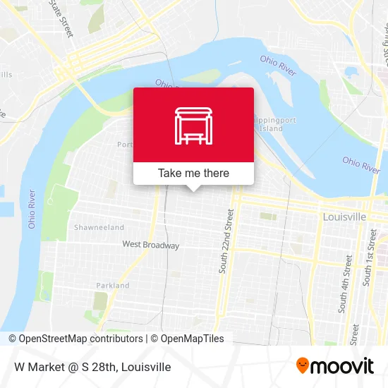 W Market @ S 28th map