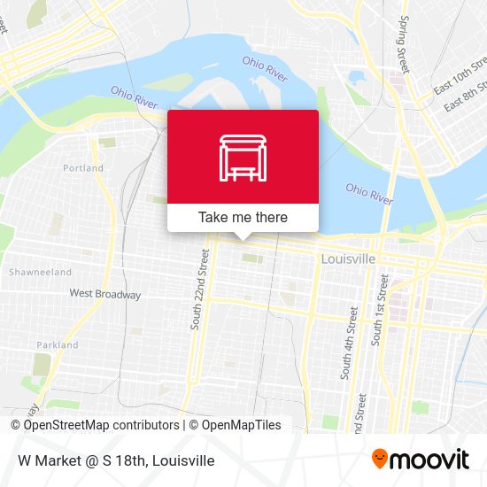 Mapa de W Market @ S 18th