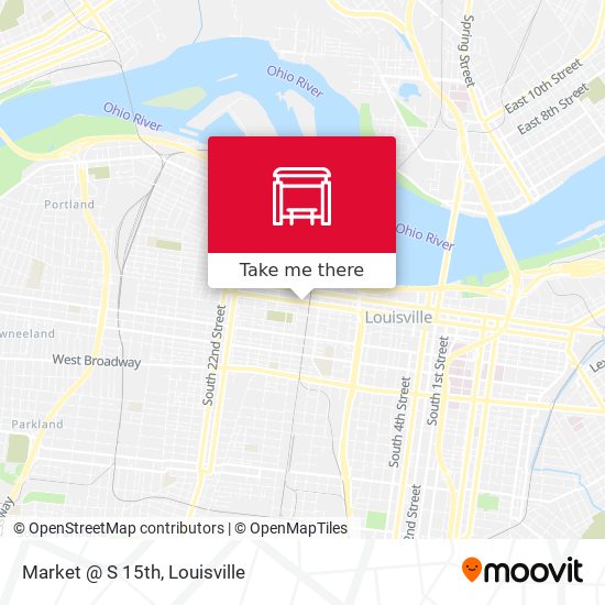 Mapa de Market @ S 15th