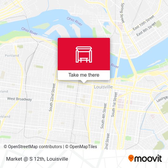 Mapa de Market @ S 12th