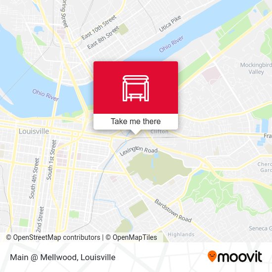 Mapa de Main @ Mellwood