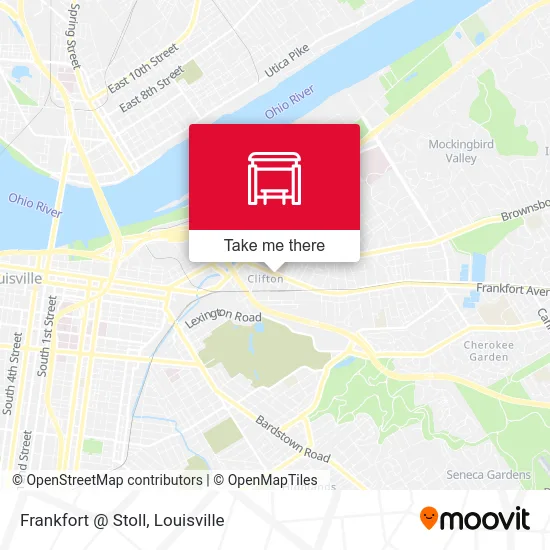 Frankfort @ Stoll map