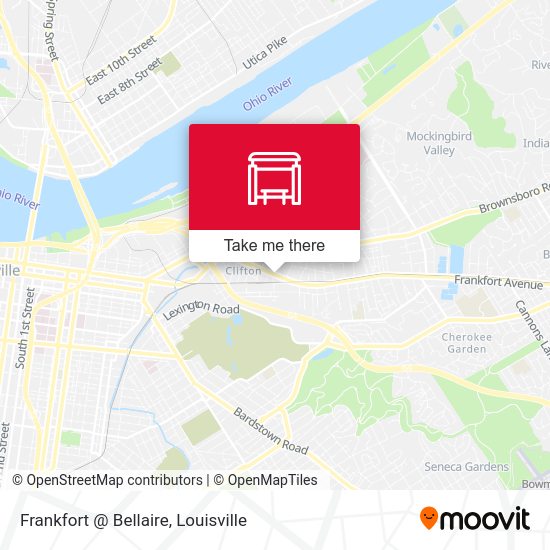 Frankfort @ Bellaire map