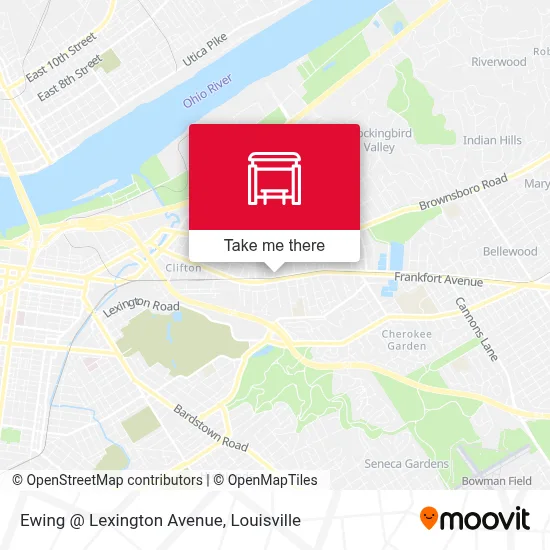 Ewing @ Lexington Avenue map