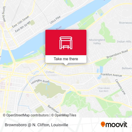 Brownsboro @ N. Clifton map