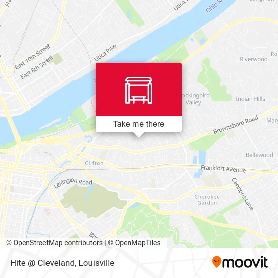 Hite @ Cleveland map