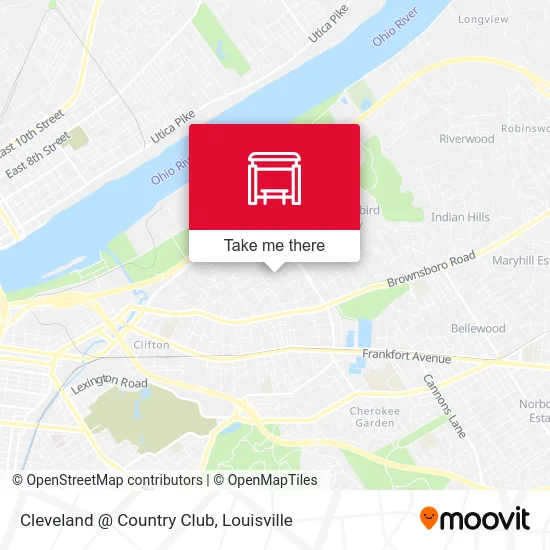 Cleveland @ Country Club map