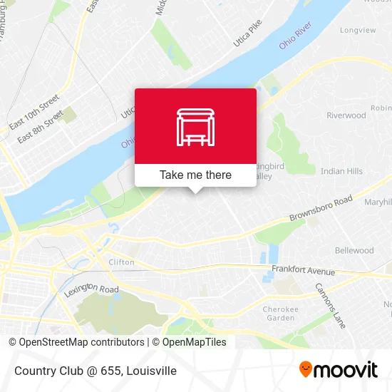 Country Club @ 655 map